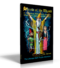 Secrets of the Wizard math puzzle
                  adventure novel